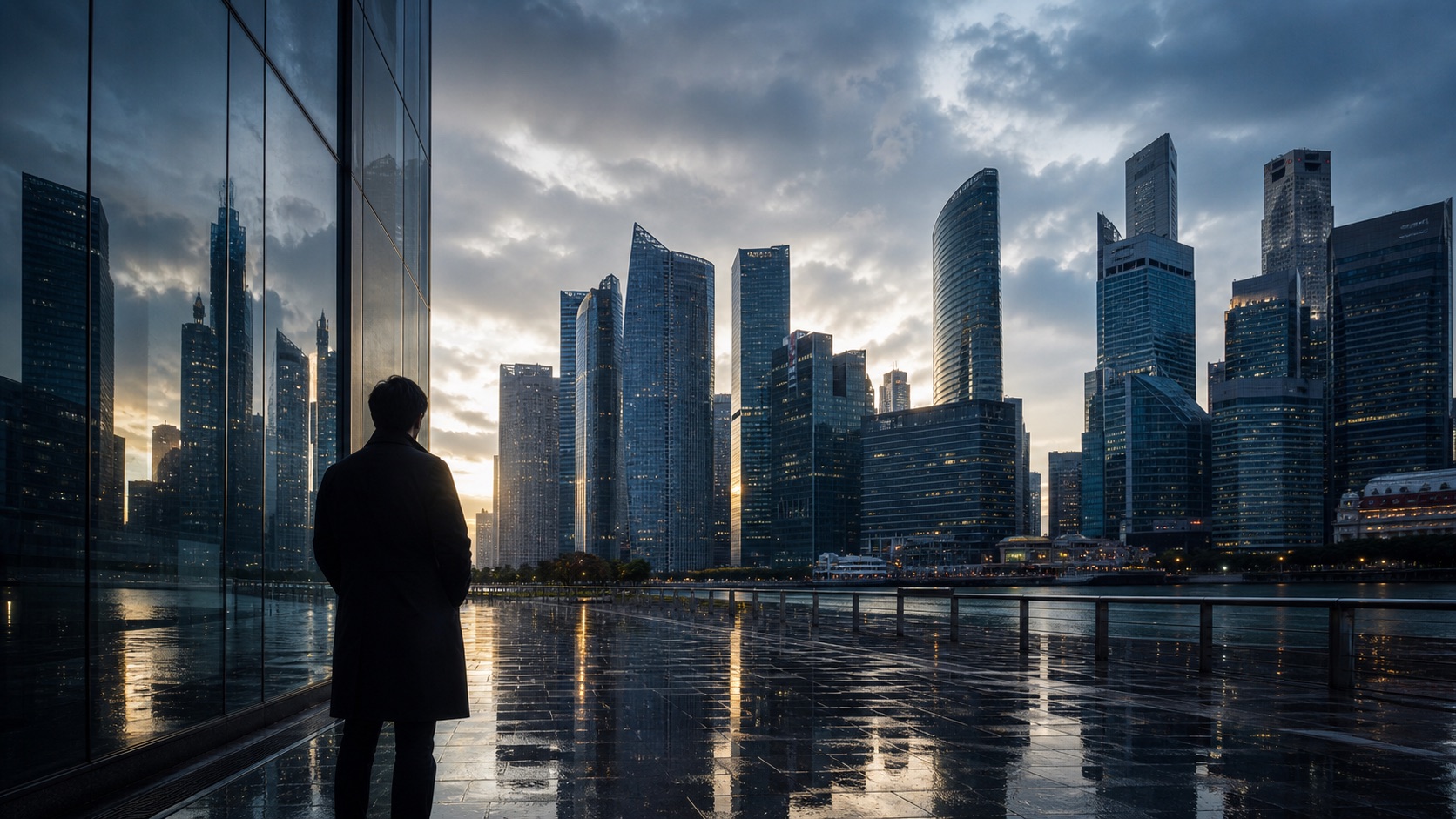 Singapour — Tours de verre